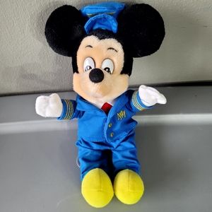 Disney Plane Crazy Mikey Mouse Plush
